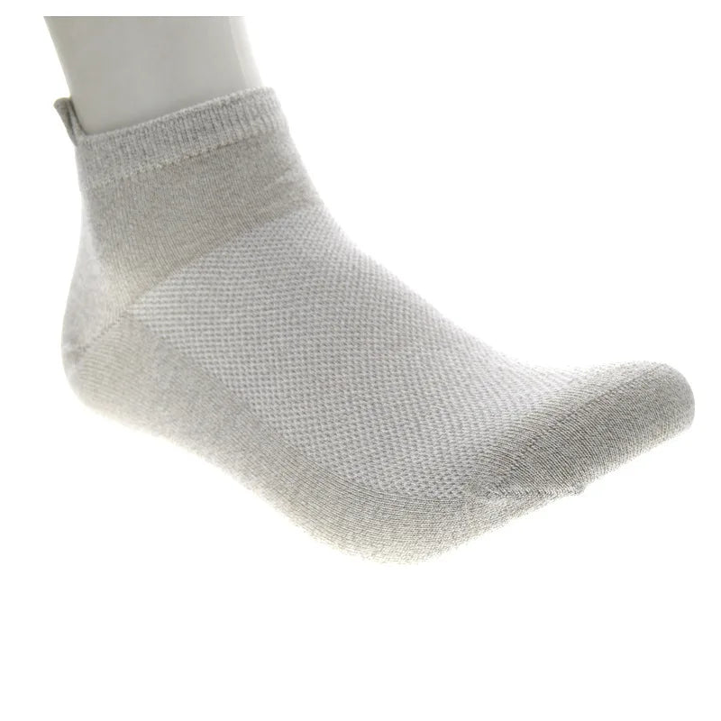 Grounding Cotton Socks Conductive Silver Fiber With Anti-Bacterial & Moisture Wicking EMF protection