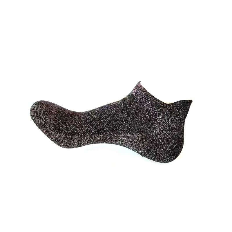 Grounding Cotton Socks Conductive Silver Fiber With Anti-Bacterial & Moisture Wicking EMF protection