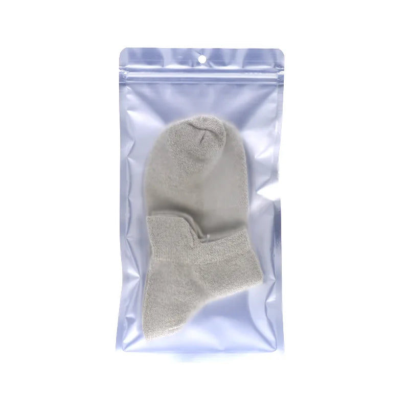 Grounding Cotton Socks Conductive Silver Fiber With Anti-Bacterial & Moisture Wicking EMF protection