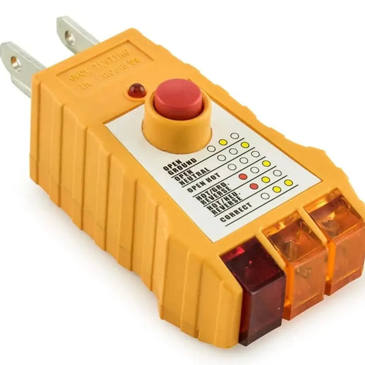 Portable Plug Outlet Circuit Tester for Grounding